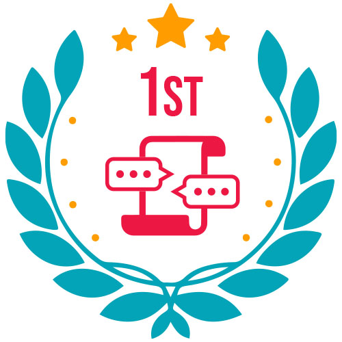 badge for a first topic created on a forum